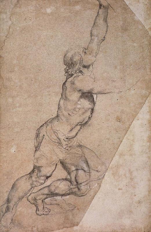 Peter Paul Rubens The man lift arm